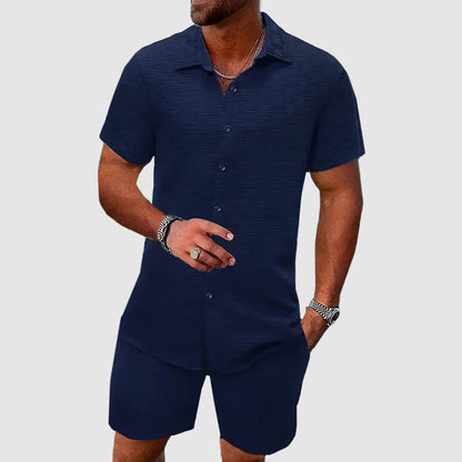 Hollis | Men’s Shirt and Shorts Set