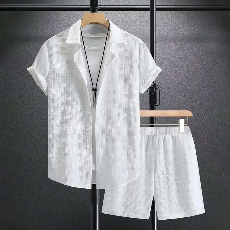 Hollis | Men’s Shirt and Shorts Set