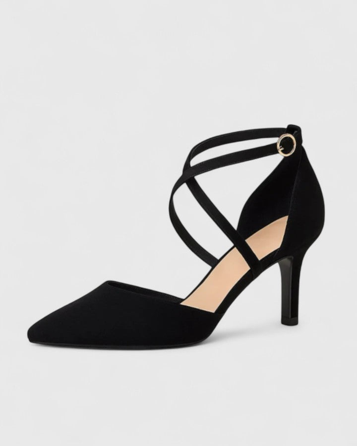 Xandria | Women’s Thin Strap Stiletto Ankle Heels