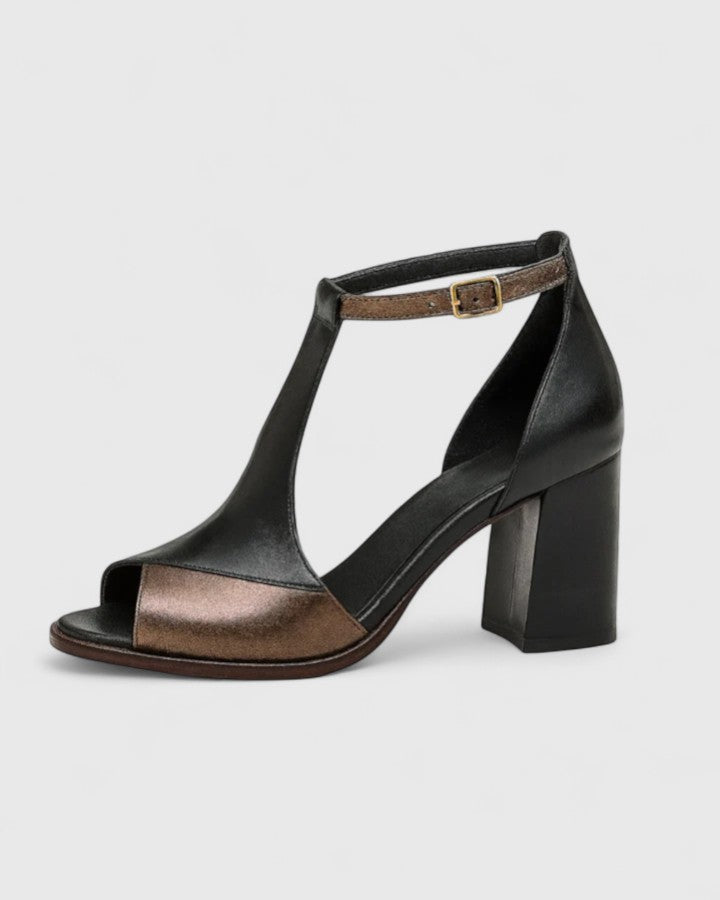 Aubrielle | Women’s Modern Mesh Panel Block Heels