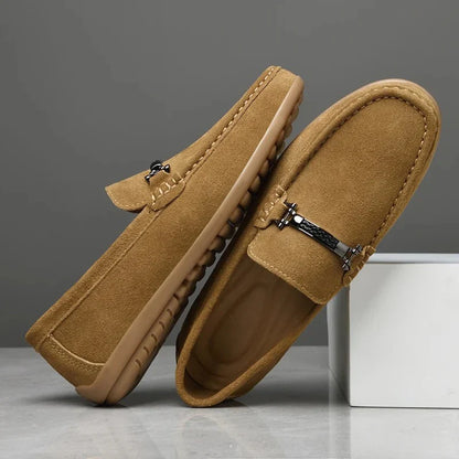 Dante | Men’s Lightweight Suede Casual Loafers
