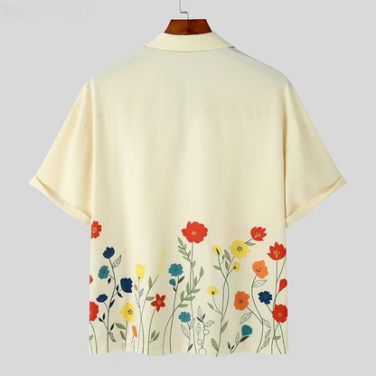Zac | Men’s Lightweight Floral Shirt for Spring and Summer