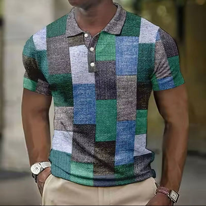 Levi | Men’s Patchwork Polo Shirt