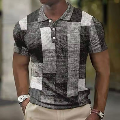 Levi | Men’s Patchwork Polo Shirt