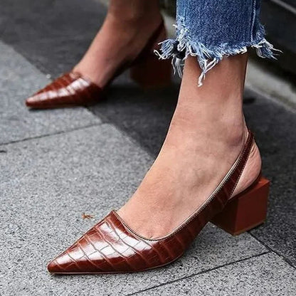 Kendrix | Women’s Sleek Comfortable Pointed Toe Heels