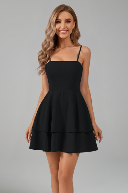 Aylani | Women’s Spaghetti Strap Fit and Flare Mini Dress
