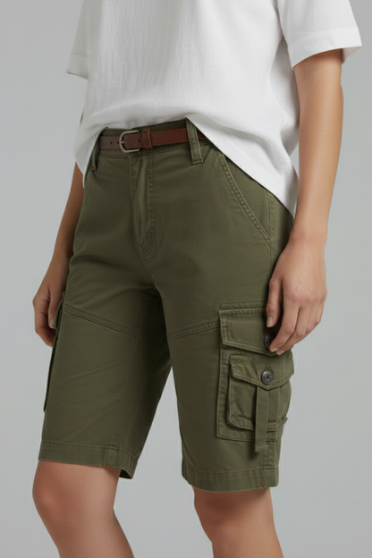 Harlowe | Women’s Cargo Shorts with Utility Pockets