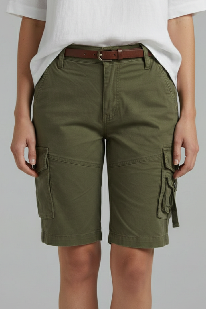 Harlowe | Women’s Cargo Shorts with Utility Pockets