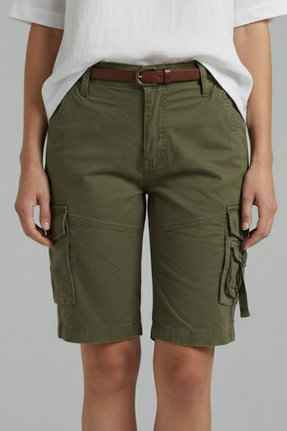 Harlowe | Women’s Cargo Shorts with Utility Pockets