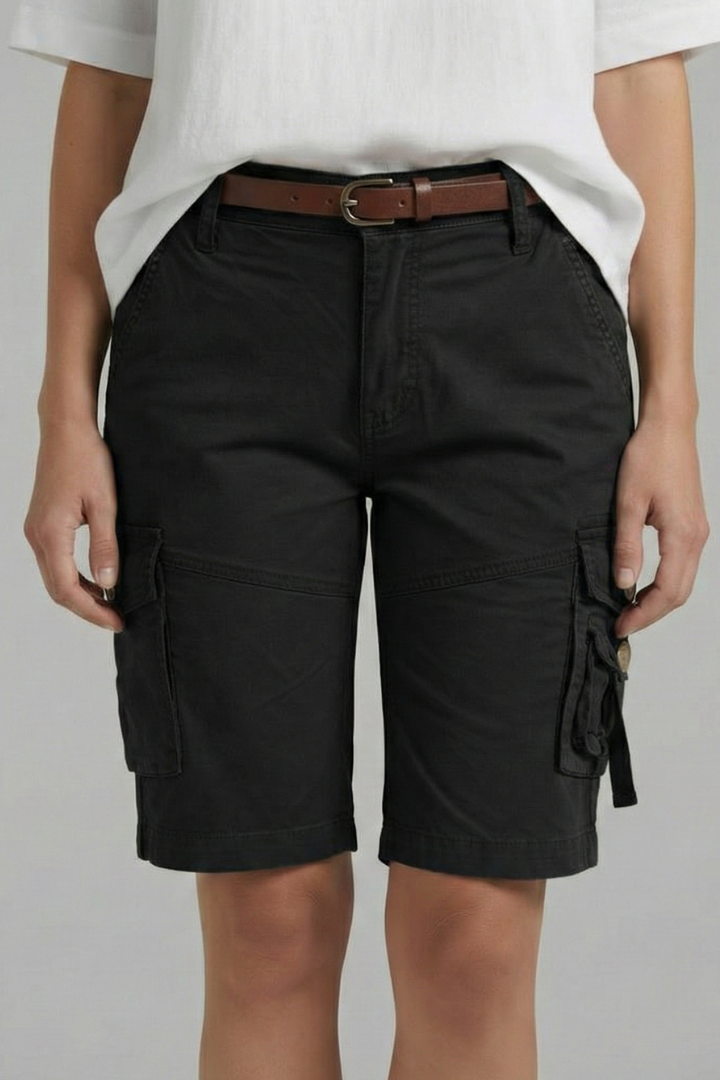 Harlowe | Women’s Cargo Shorts with Utility Pockets