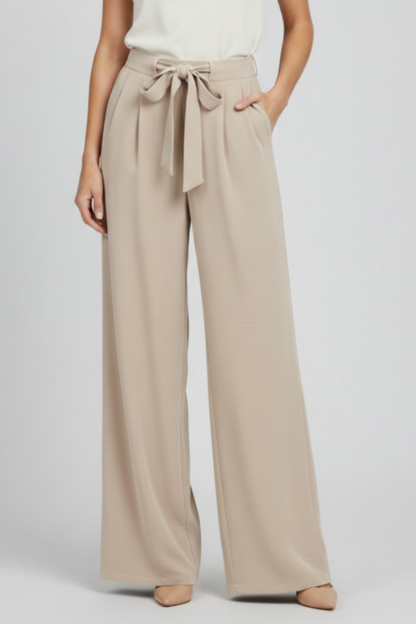 Violetta | Women’s Wide Leg Palazzo Pants with Drawstring Waist