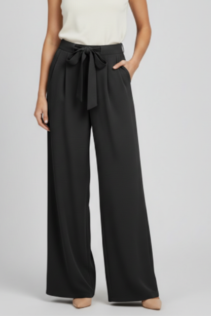 Violetta | Women’s Wide Leg Palazzo Pants with Drawstring Waist