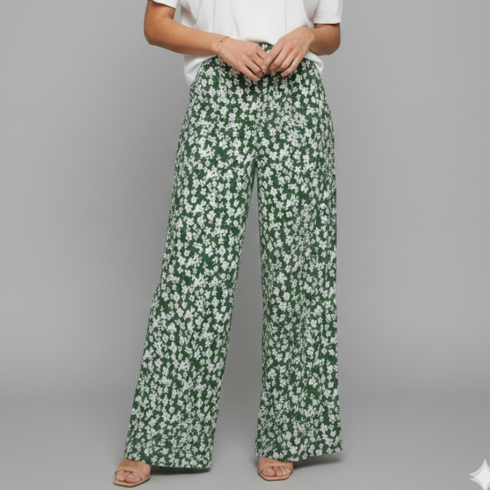 Tinsley | Women’s Floral Wide-Leg Palazzo Pants
