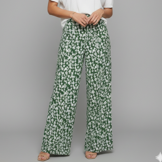 Tinsley | Women’s Floral Wide-Leg Palazzo Pants
