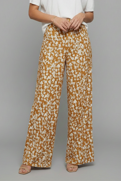 Tinsley | Women’s Floral Wide-Leg Palazzo Pants