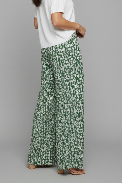 Tinsley | Women’s Floral Wide-Leg Palazzo Pants