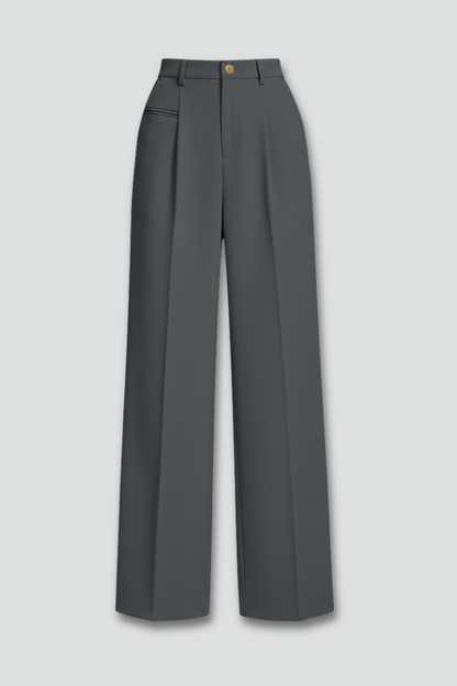 Monroe | Women’s Pleated Palazzo Pants with Back Pockets