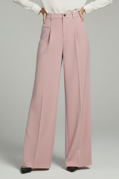 Monroe | Women’s Pleated Palazzo Pants with Back Pockets