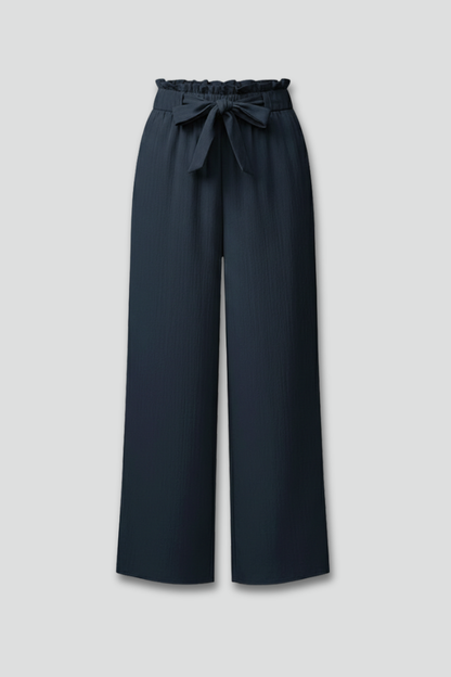 Ellery | Women’s Wide-Leg Palazzo Pants with Tie Waist