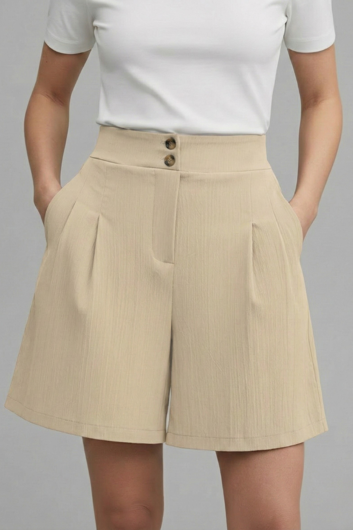 Brielle | Women’s High Waist Wide Leg Shorts