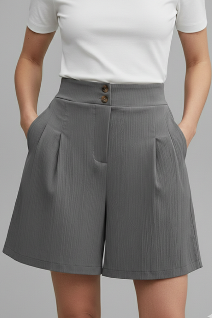 Brielle | Women’s High Waist Wide Leg Shorts