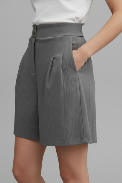 Brielle | Women’s High Waist Wide Leg Shorts