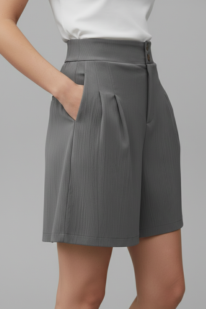 Brielle | Women’s High Waist Wide Leg Shorts