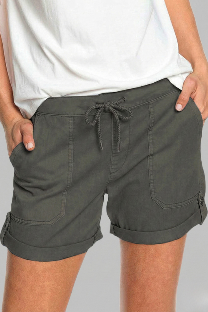 Bailey | Women’s Casual Drawstring Shorts with Pockets