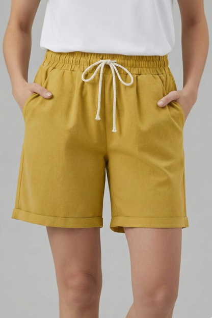 Waverly | Women’s Drawstring Waist Shorts with Pockets