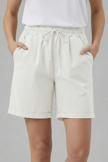 Waverly | Women’s Drawstring Waist Shorts with Pockets