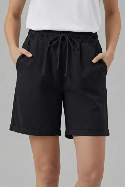 Waverly | Women’s Drawstring Waist Shorts with Pockets
