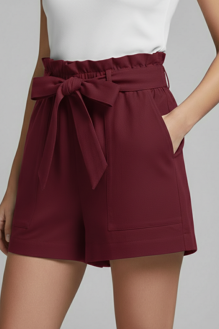 Willa | Women’s Tie-Waist Shorts with Pockets