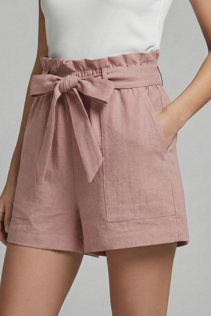 Willa | Women’s Tie-Waist Shorts with Pockets
