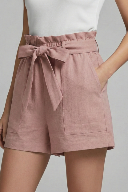 Willa | Women’s Tie-Waist Shorts with Pockets