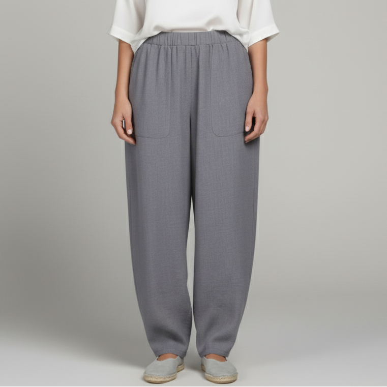 Kesha | Women’s Relaxed Trousers with Elastic Waist