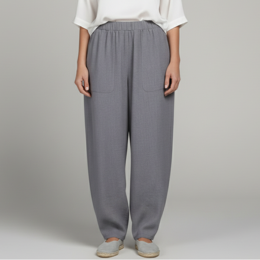 Kesha | Women’s Relaxed Trousers with Elastic Waist