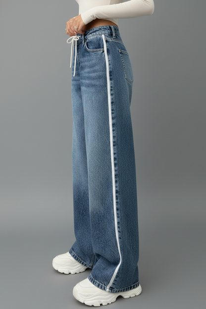 Yve | Women’s Relaxed Wide-Leg Denim Jeans