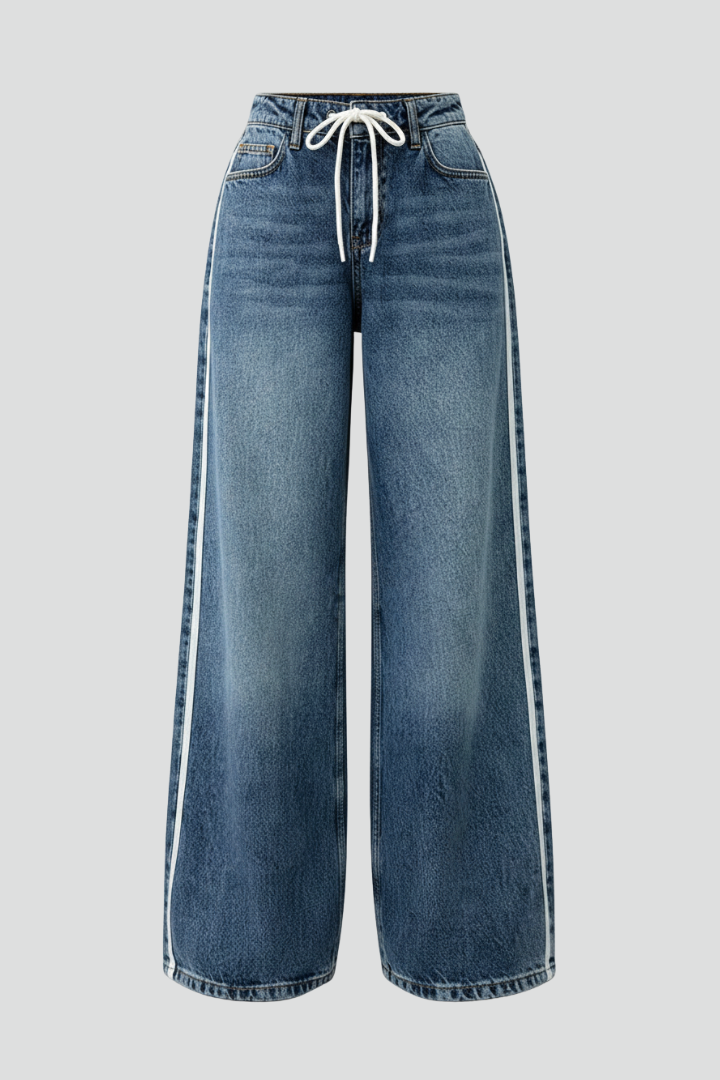 Yve | Women’s Relaxed Wide-Leg Denim Jeans