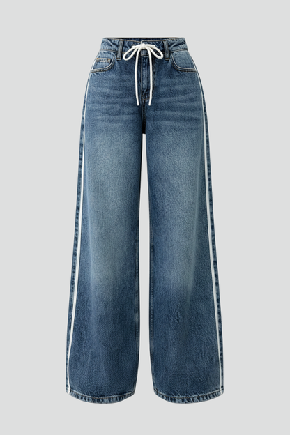 Yve | Women’s Relaxed Wide-Leg Denim Jeans