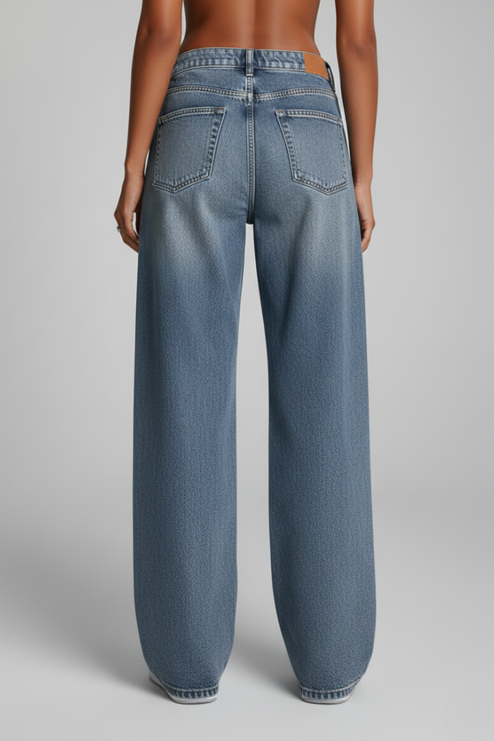 Blakely | Women’s Relaxed Wide-Leg Denim Jeans