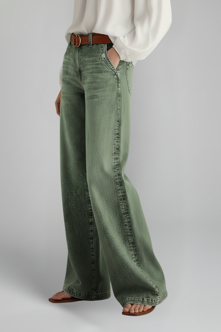 Sienna | Damen Wide-Leg High-Rise Jeans