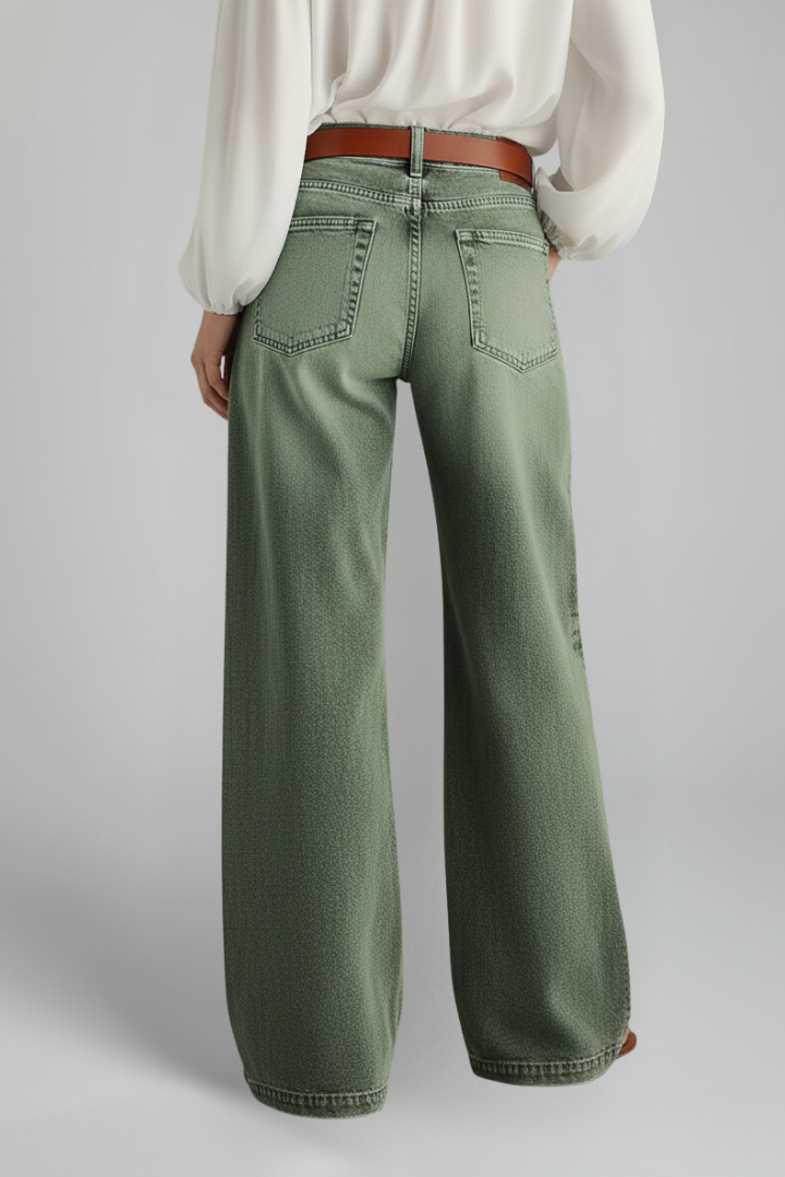 Sienna | Damen Wide-Leg High-Rise Jeans