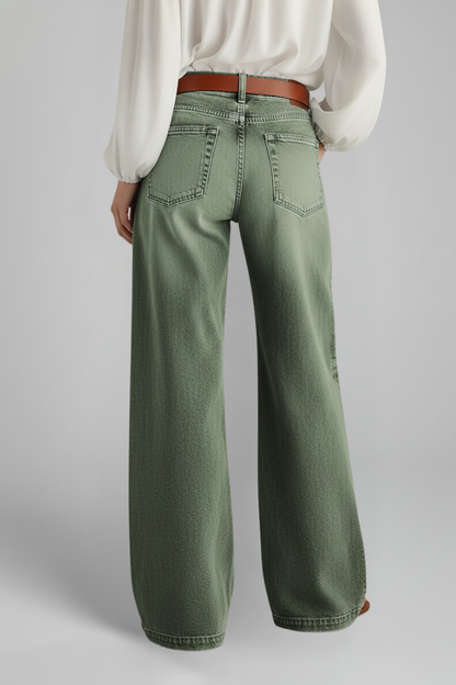 Sienna | Damen Wide-Leg High-Rise Jeans