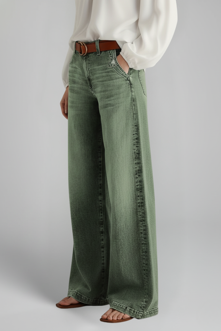 Sienna | Damen Wide-Leg High-Rise Jeans