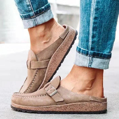 Hadleigh | Women’s Casual Buckle Slip-On Orthopedic Loafers