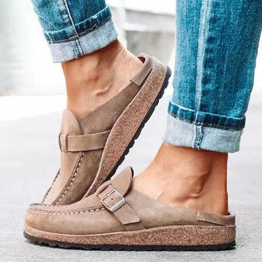 Hadleigh | Women’s Casual Buckle Slip-On Orthopedic Loafers