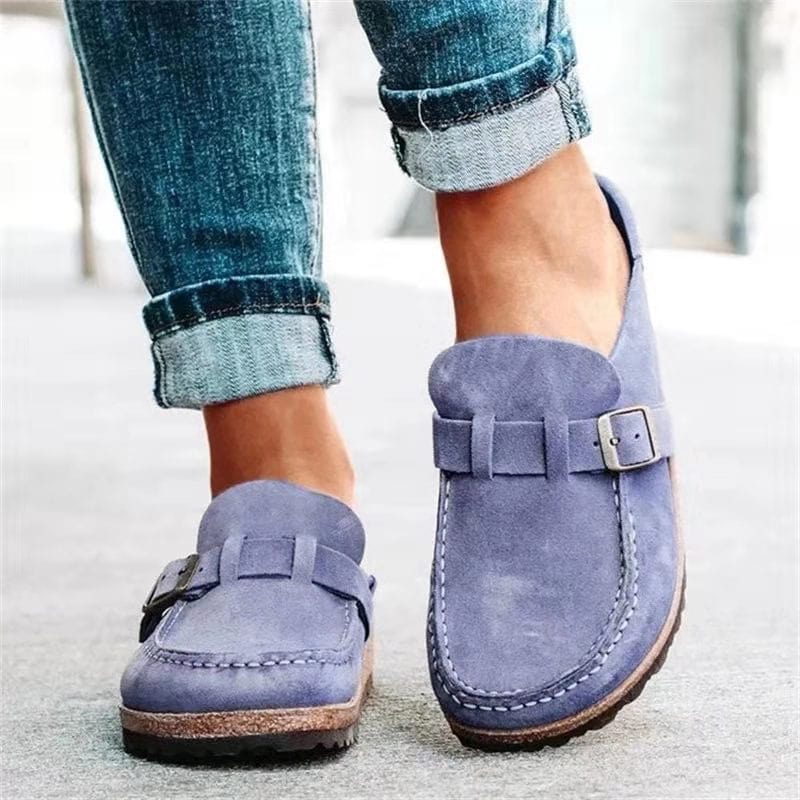 Hadleigh | Women’s Casual Buckle Slip-On Orthopedic Loafers