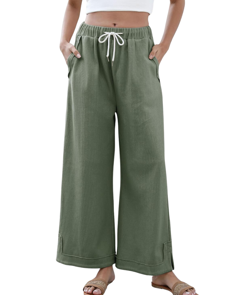 Camden | Women’s Wide-Leg Drawstring Pants