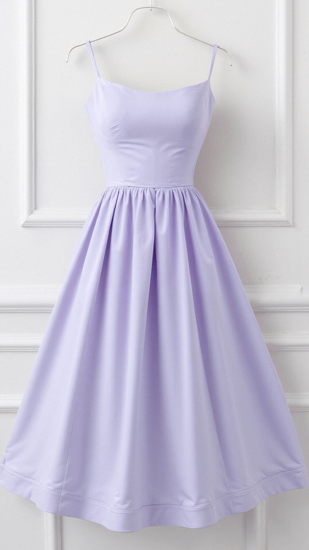 Eliora | Women’s A-Line Midi Dress Ascot Style