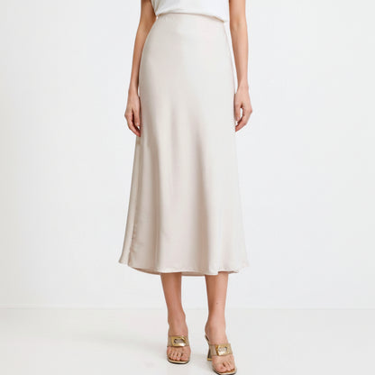 Everly | Women’s High Waist Maxi Skirt Silhouette